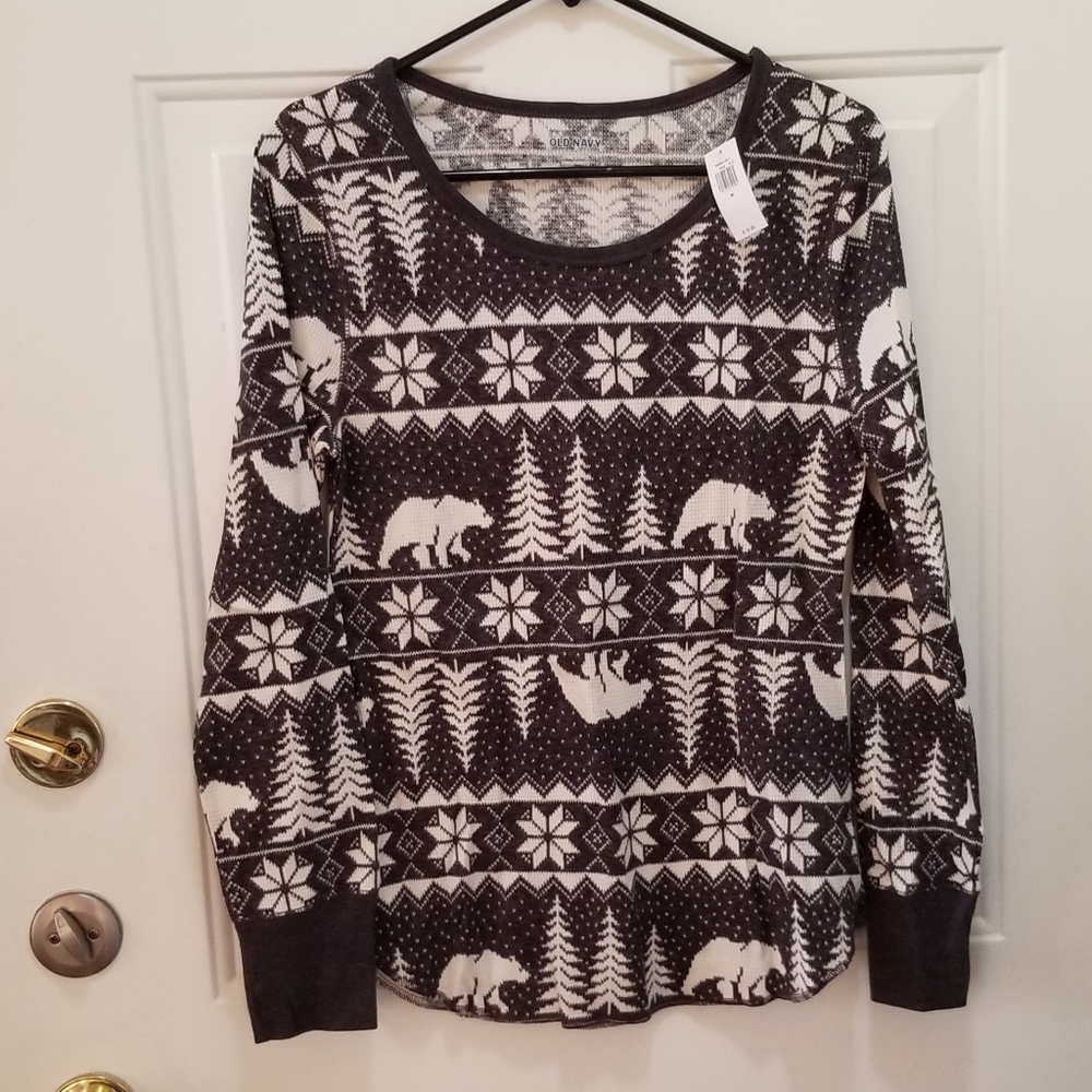 Fair Isle Thermal Top